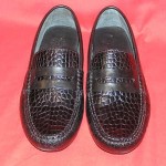 COLE HAAN NIKE AIR PENNY LOAFERS SHOES FLATS BLACK LEATHER 7 M