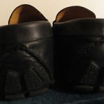 Cole Haan Black Leather Slip On Loafers 12 M
