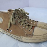 Cole Haan Brown Leather Suede High Top Sneakers SIze 13 M EUC