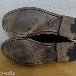 Cole Haan City Mens Black Leather Tassel Loafers Shoes 8.5 E