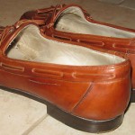 Mens Bragano by Cole Haan Brn All Leather Italian Loafers sz 7.5 M
