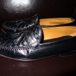 Men’s Cole Haan Black Woven Loafers 10.5 M