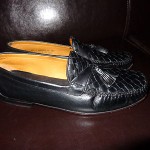 Men’s Cole Haan Black Woven Loafers 10.5 M