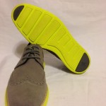 Cole Haan “Lunargrand” Wingtip Grey/Yellow Sz 10 $248 NEW!!