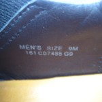 COLE HAAN BLACK LEATHER SLIP ON LOAFERS SIZE 9 MEDIUM