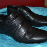 MEN’S HUGO BOSS SNEAKER SHOES BLACK COLOR SZ.48 USA 13.5  MADE ITALY
