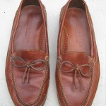COLE HAAN Brown Leather Slip On Loafers Casual Shoes Size 10 1/2 M NICE!