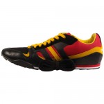 Diesel Mens Gunner Black Red Casual Lace Up Sneakers Shoes
