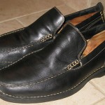 Mens Cole Haan Nike Air Black Leather Classic Loafers sz 13 M