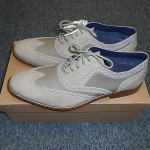 New Cole Haan Air Colton Casual Wingtip Khaki/White 11M