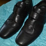 MEN’S HUGO BOSS SNEAKER SHOES BLACK COLOR SZ.48 USA 13.5  MADE ITALY