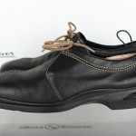 Mens Cole Haan Nike Air Stylish Black Leather Oxfords Shoes Sz. 10 W
