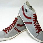 Hugo Boss Orange Men’s High Top Sneakers w/Double Closures US 8 UK 7  EU 41