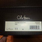 Pre Owned Cole Haan Tucker Venetian Tan Size 11 Shoes