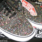 VANS SKATEBOARDING MENS ERA OVERSPRAY PAINT SPLATTER SHOES BLACK SIZE 10 NEW