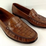 COLE HAAN Size 13 M Mens LEATHER Slip on LOAFER Shoes Nice!