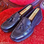 Cole Haan Men’s Black Moccasin/Loafer Tassel Driving Shoes 9M