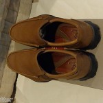 NEW COLE HAAN MEN MAXWELL SLIP ON 8 MENS LIGHT BROWN CRIMSON WATERPROOF LEATHER
