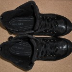 LIGHTLY used US size 11 DIESEL black DALLAS worn CASUAL high top SNEAKER shoes