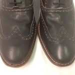 Cole Haan Air Colton Casual Wingtip Black Leather Mens Oxford Shoes Size 11 M