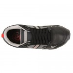 Diesel Mens Gunner Black Casual Leather Lace Up Sneakers Shoes