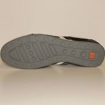 $225 Hugo Boss ORANGE Label Sneakers Mens Grey Shoes 12 45 Trainers Walking .5