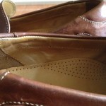 COLE HAAN Mens Brown Leather Casual Loafers Slip On Shoes 9 M Nike Air