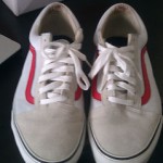 Supreme Vans Old Skool 92 White/Red/Mesh Size 11