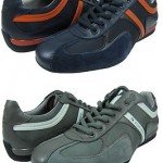 Hugo Boss Mens Seamon Navy Blue or Dark Grey Casual Fashion Sneakers Shoes Kicks