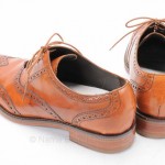 COLE HAAN 8.5 M brown leather C10146 NIKE AIR wingtip OXFORD casual shoe $248