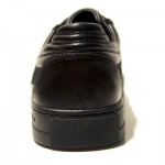 $225 Hugo Boss Black Label Leather Sneakers Mens Shoes 6 39 Trainers Fashion .5