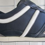 HUGO BOSS ORANGE  SIMBAD III NAVY BLUE LEATHER 747476982873 MEN WALKING SHOES 9