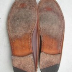 COLE HAAN Brown Leather Slip On Loafers Casual Shoes Size 10 1/2 M NICE!