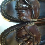 COLE HAAN  COUNTRY Brown Boat Shoes Tassel Loafers Kiltie Mens Sz 9M