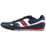 Diesel Mens Gunner Blue Casual Leather Lace Up Sneakers Shoes