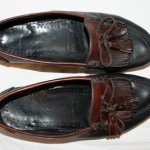 COLE HAAN Country Men’s Size 8.5 MOCCASINS LOAFERS Slip On SHOES Brown Leather