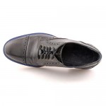 Cole Haan Air Harrison Mens Size 10.5 Black Wingtip Leather Oxfords Shoes Used