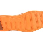 COLE HAAN Mens LunarGrand Penny Loafer Shoes Woodbury/Orange Leather