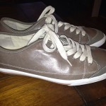 $98 COLE HAAN Air Mercury Mens 11 M Leather NIKE AIR CASUAL TAUPE Gray