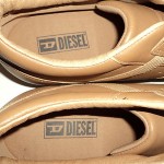 men’s shoes new DIESEL walking casual brown in color size 10m