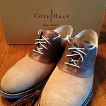 WORN ONCE Cole Haan Saddle Suede Mens 11 – Baby Blue