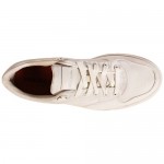 Diesel Mens Invasion White Casual Canvas Lace Up Sneakers Shoes