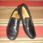 COLE HAAN NIKE AIR BLACK LOAFERS  SHOES 10 M