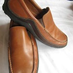 Cole Haan Size 10M Mens Slip on Leather Brown W/ Vibram