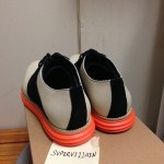 Brand New Cole Haan Lunargrand Saddle Birch/Black/Orange Size 11.5