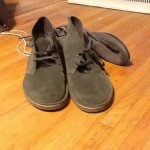 NEW Mens Clarks shoes size 9 Olive