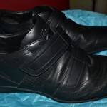 MEN’S HUGO BOSS SNEAKER SHOES BLACK COLOR SZ.48 USA 13.5  MADE ITALY