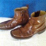 Original Diesel “Maximilian” Vintage Boots Zip Brown Leather 10 1/2 – 11 men’s