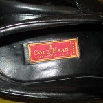 BLACK COLE HAAN STUDIO DRIVING LOAFERS SIZE 9.5M MADE IN ITALY