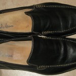 Mens Cole Haan Nike Air Black Leather Classic Loafers sz 13 M